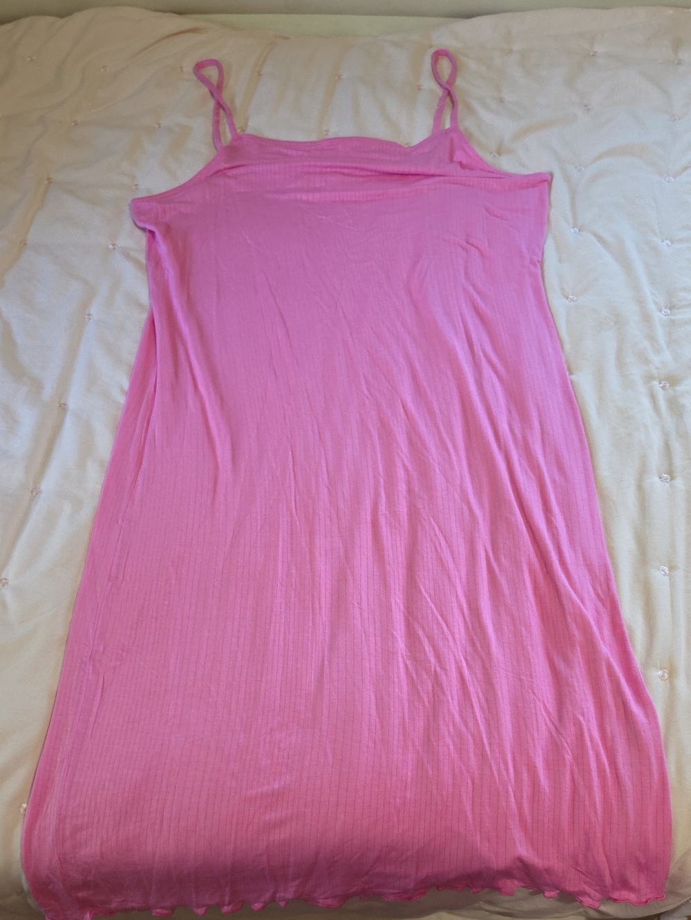 Honeydew Intimates Bright Pink Spaghetti Strap Slip